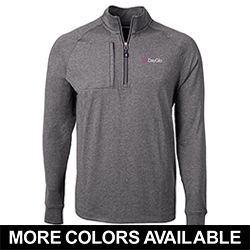 Cutter & Buck Adapt Eco Knit Mens 1/4 Zip Pullover